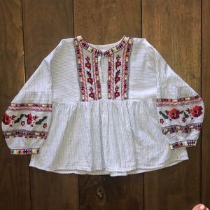 Embroider Top for Girls